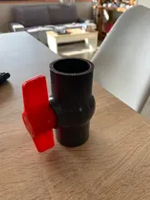 Válvula de bola de U-PVC de fontanería, Conector de reparación de plástico, interruptor de tubo de diámetro interno de 20/25/32/40mm, 3 colores opcionales