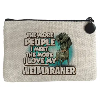 

Purse I love my Weimaraner pet race dog