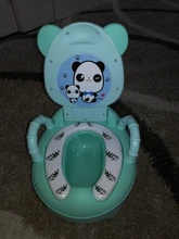 Orinal bebé para niños Baño de niños bebé orinal asiento de entrenamiento chicas inodoro portátil cuña cómodo respaldo de dibujos animados ollas