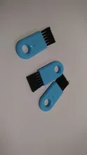 3 unids/set pequeña navaja de afeitar cepillo limpio de pelo de Nylon portátil barba Clipper limpiador removedor de pelo accesorios de afeitado