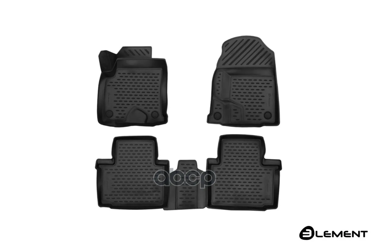 Коврики 3d В Салон Haval H2, 09/-, 4 Шт.(Полиуретан) ELEMENT арт. ELEMENT3D9901210K