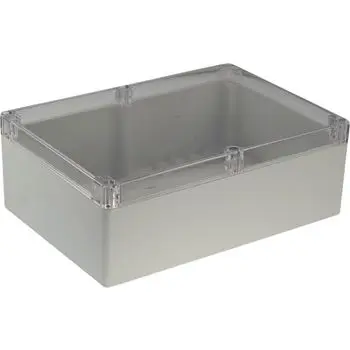 

Plastic container 185x265x95mm Light Gray PC IP 65
