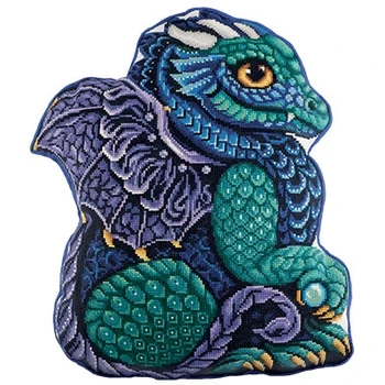 

Cross stitch pillow stitch Panna ПД-1964 "Pillow My dragon"