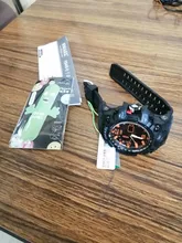 Smael Relojes Deportivos de Marca para Hombre con Doble Pantalla Analógica Digital Led Relojes de Pulsera de Cuarzo Electrónicos Reloj Militar de Natación Impermeable