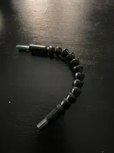 Broca de destornillador eléctrico multifuncional, manguera flexible Universal de serpiente, conexión de eje cardán, extensión blandas, varilla de enlace