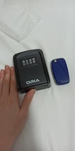 ORIA-caja de llaves con contraseña para exteriores, cerradura para caja de seguridad para decoración para llaves, caja de almacenamiento de llaves, caja de contraseña montada en la pared