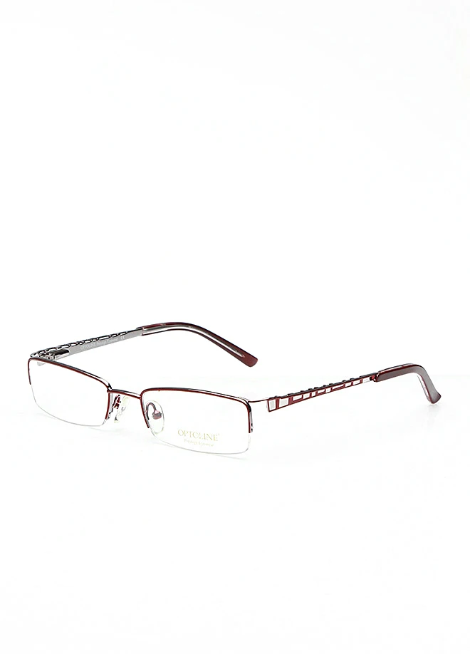 

Markamilla Women Reading Glasses Frame Demo Glasses Eyewear Transparent High Quality WomenOptoline F-S 3812 RED