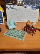 Dollhouse Model-Toys Miniature-Accessories Decoration Simulation-Furniture Retro 1/12