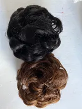 Curly Chignon Hair-Bun S-Noilite-Hair Hairpiece-Extensions Donut Clip-In Synthetic Women