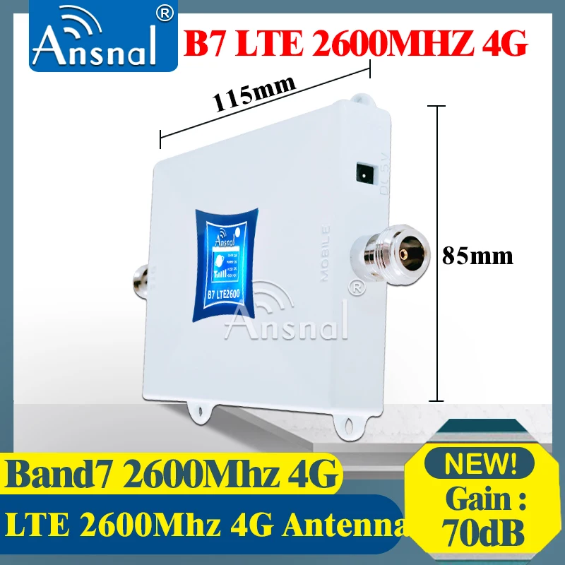 LTE 2600Mhz 4G Cellphone Cellular Booster Band7