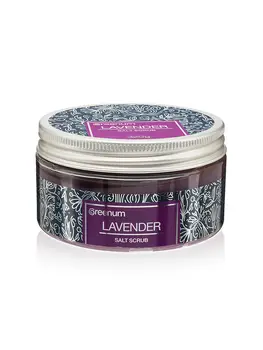 

Greenum relaxing body scrub with lavender extract, 320gr.