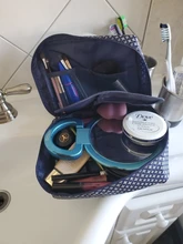 Envío Gratis mujeres bolsa de cosméticos de alta calidad estuche para maquillaje cosméticos de viaje para mujer de almacenamiento de bolsa