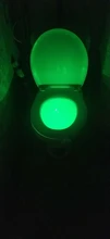 Toilet-Light Seat Night-Lamp Motion-Sensor Goodland LED Bathroom Backlight 8-Colors Children