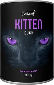 

Dailycat unique line kitten for kittens with duck-300g x 2 PCs