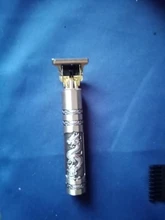 Cortadora de pelo eléctrica para hombre, afeitadora LCD de 0mm, recortadora profesional para Barbero, Máquina para cortar cabello recargable T9 USB