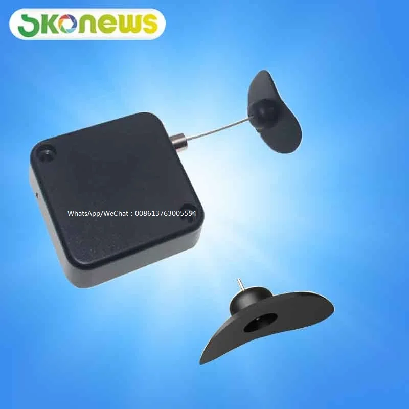 skonews_security_tether_anti_theft_pull_box_retractable_Stainless_take_up_wire_rope_recoiler