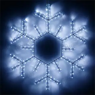 

025308 figure ard-snowflake-m5-600x600-360led White (230V, 20W)-1 pc Arlight