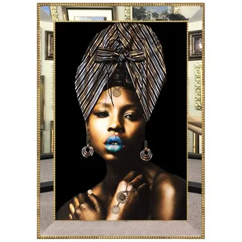 

Luxury Mirror Framed Digital Canvas Painting 60 * 80 cm