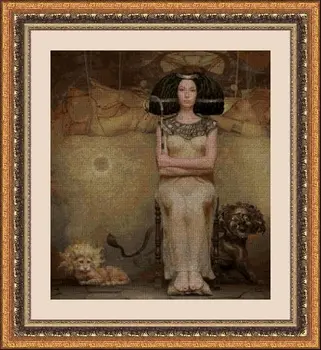 

CROSS STITCH KIT PANDATHREAD ETHNIC AND CUSTOMS 31728