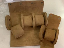 Caja de almacenamiento de reloj con 3 ranuras, elegante, portátil, Vintage, para regalo, 1 unidad