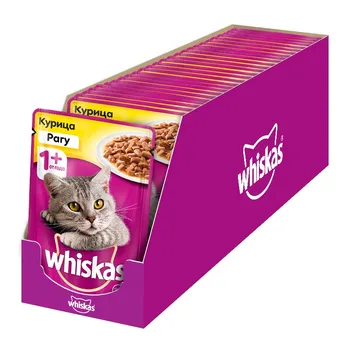 

Whiskas spider for cats (stew), Chicken, 28 * 85 g.