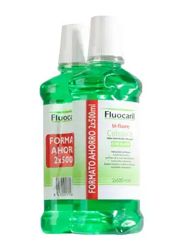 

Fluocaril®Bi-fluore colutory 500 ml 2 unit format save the best caries protection