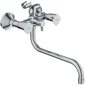 

Bath mixer universal Vidima modern two-vented color Chrome