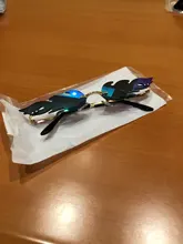 FORAUTO-Gafas de sol sin montura con llama de fuego, lentes para conducción, tendencia estrecha, estilo de calle, protección UV 400, a la moda