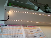 Led-Strip Battery Tv-Background-Lighting Warm WELPUR White Flexible 2835 USB DC for Night-Light