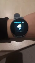 Reloj electrónico inteligente para hombre y mujer, acabado de lujo, digital, con monitor de presión sanguínea y calorías, deportivo, con modo DND para Android e iOS