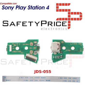 

JDS-055 JDS-050 CONNECTOR CHARGE CONTROL PS4 CURRENT PLATE MICRO USB + FLEX 12 PIN
