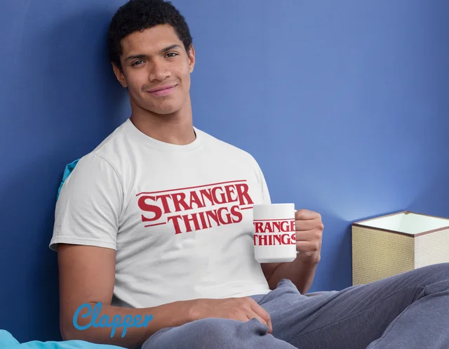 Camiseta Stranger Things. Clapper - T-shirts AliExpress