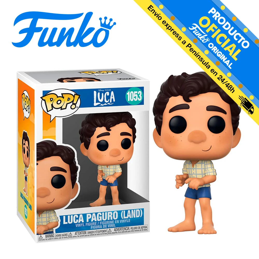 FUNKO POP! Luca - Alberto Scorfano (Earth), original, toys, gift,  collection, child, girl, shop, official license, figure - AliExpress