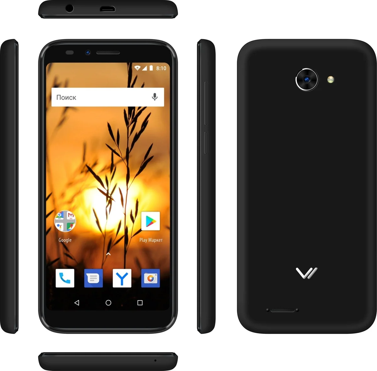 Смартфон Vertex Impress Sunset NFC 4G Black|Смартфоны| |