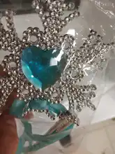 Frozen 2-accesorios para el cabello para niña, corona de Elsa, Anna, Princesa, para chico, peluca de Disney, varita mágica trenzada, 3 piezas