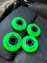 Rueda de Patines en línea para SEBA HV 4 unids/lote, ruedas de 80 76 72MM para Patines callejeros, 84A