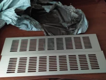 Perforated-Sheet Ventilation-Grille Vents Aluminum-Alloy Web-Plate