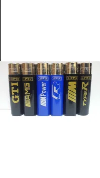 

Clipper Lighter private collection (6-PCS-CLIPPER CIGARETTE LIGHTERS REFILLABLE BUTANE GAS.