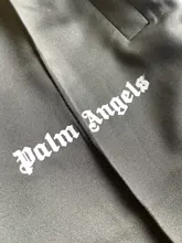 Palm Angels-pantalones cortos de algodón para hombre y mujer, pantalones casuales para la playa, con logotipo de la letra, Estilo de pareja, Unisex