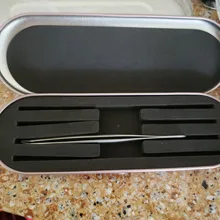 4 ranuras exquisita de hojalata de pestañas de caja maquillaje de belleza pinzas protección pestañas caja herramienta de plantación