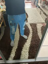 Vaqueros rasgados elásticos para hombre, Jeans con estampado de motorista, con agujeros rotos, ajustados, de alta calidad, 3 estilos