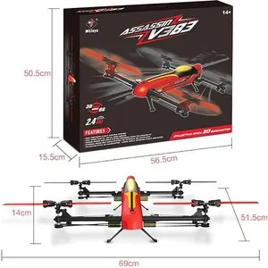 Радиоуправляемый мультикоптер WL Toys V383 500 Electric RTF 2.4G