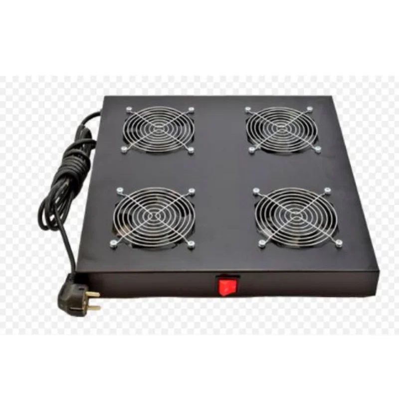 Phasak-Conjunto De 4 Ventiladores Con Termostato, 1 U, Para Armarios De 19 ", Phc 5654