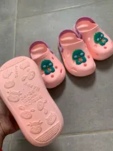 Sandalias de verano para bebés, zapatos para niños con dibujos animados, chanclas para niños pequeños, Zapatillas de casa, zapatillas para nadar CSH1029