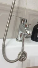 Bathroom Basin Faucet Tap-Sink-Faucet-Mixer Shower-Head Chrome Single-Handle Hot-And-Cold-Water-Hose