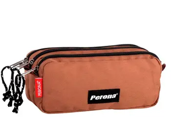 

Pencil pouch Perona Vulcan Threefold 21x9x9 cm.