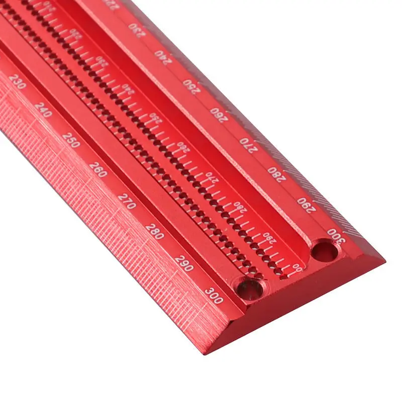 European Woodworking scriber , Woodworking Scribe-line Marking Device  WoodWorking Crossed-out Ruler Tool