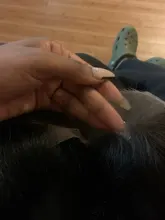 Extensiones de pelo humano Remy para mujeres negras, accesorio Invisible con cierre Frontal de malla HD, 5x5, encaje de encaje predespuntado