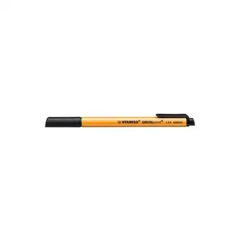 

Pack of 10 pieces, greenpoint pen 0.8mm neroSTABILO8.77