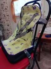 Bolsa útil para silla de comedor de bebé, asiento portátil de tela Oxford a prueba de agua, cinturón plegable para viaje infantil, silla alta de alimentación